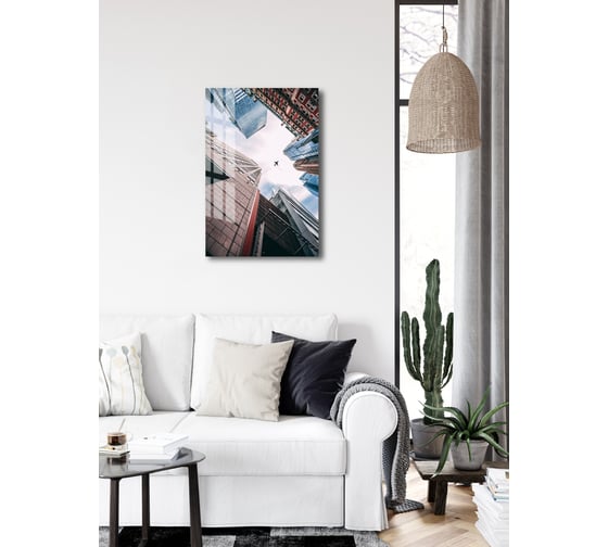 Картина на стекле ARTABOSKO небоскребы 5 40x60 WBR-10-765-04/2