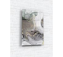 Картина на стекле ARTABOSKO серый акрил 1 40x60 WBR-05-784-04