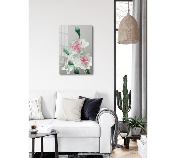 Картина на стекле ARTABOSKO нарцисс 1 40x60 WBR-01-1061-04