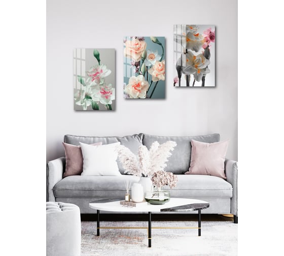 Картина на стекле ARTABOSKO нарцисс 1 40x60 WBR-01-1061-04