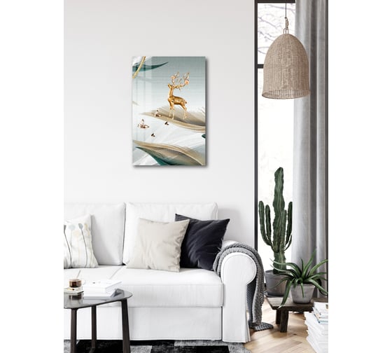 Картина на стекле ARTABOSKO паттерн 2 40x60 WBR-01-844-04