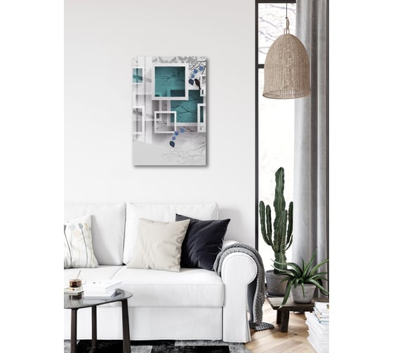 Картина на стекле ARTABOSKO паттерн 4 40x60 WBR-01-848-04