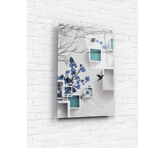 Картина на стекле ARTABOSKO паттерн 3 40x60 WBR-01-847-04 1