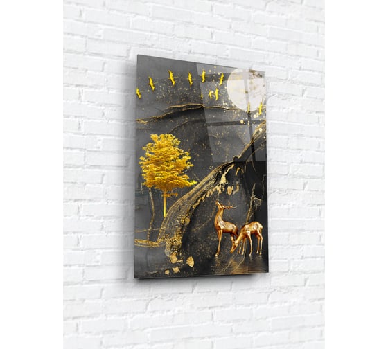 Картина на стекле ARTABOSKO полет 2 40x60 WBR-01-831-04