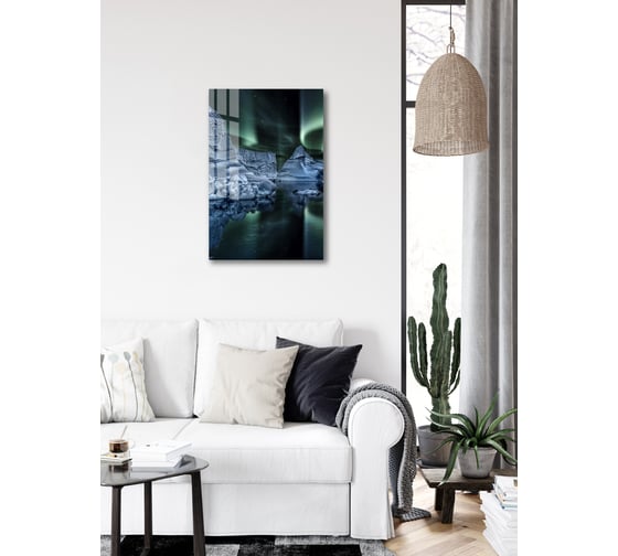 Картина на стекле ARTABOSKO сияние 1  40x60 WBR-1228-12-04