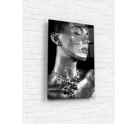 Картина на стекле ARTABOSKO сияющая девушка 1 40x60 WBR-01-1198-04