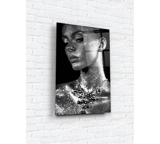 Картина на стекле ARTABOSKO сияющая девушка 3 40x60 WBR-01-1200-04 1