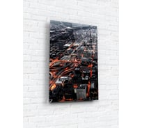 Картина на стекле ARTABOSKO ночной город 1 40x60 WBR-01-1122-04