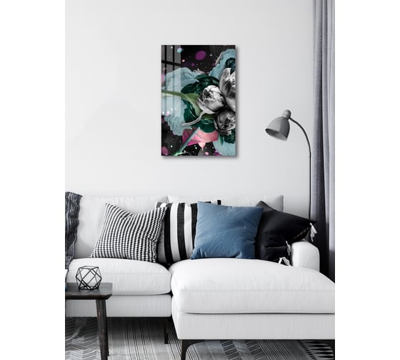 Картина на стекле ARTABOSKO преломление 1 40x60 WBR-01-1110-04