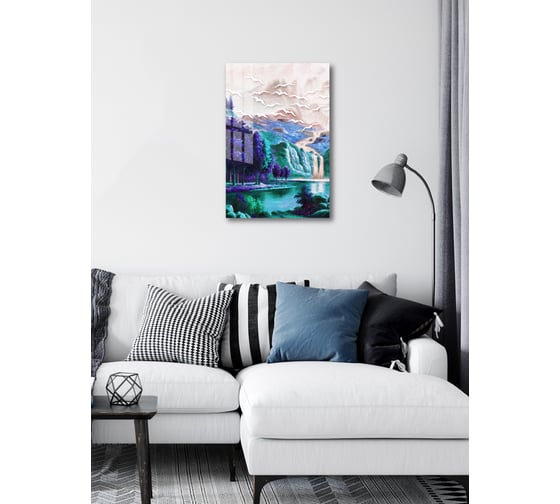 Картина на стекле ARTABOSKO сирень 1 40x60 WBR-01-1094-04
