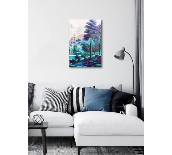 Картина на стекле ARTABOSKO сирень 2 40x60 WBR-01-1095-04