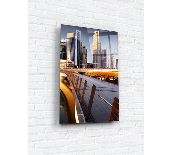 Картина на стекле ARTABOSKO мост 2 40x60 WBR-01-1101-04 1