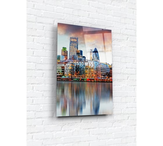 Картина на стекле ARTABOSKO отражение 2 40x60 WBR-01-1103-04 1
