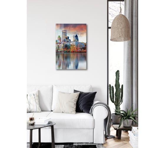 Картина на стекле ARTABOSKO отражение 2 40x60 WBR-01-1103-04