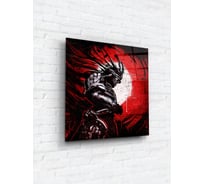 Картина на стекле ARTABOSKO самурай рэд 2 40x40 WBR-05-889-03