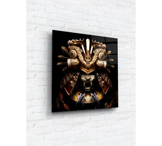 Картина на стекле ARTABOSKO самурай 1 40x40 WBR-05-885-03 1