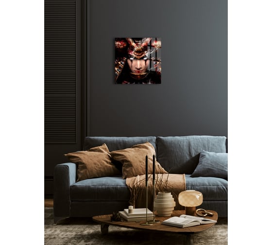 Картина на стекле ARTABOSKO самурай 2 40x40 WBR-05-886-03