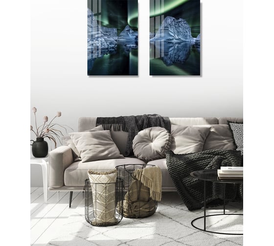 Картина на стекле ARTABOSKO сияние 2 40x60 WBR-1229-12-04