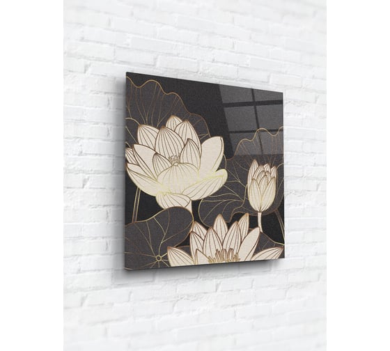 Картина на стекле ARTABOSKO пробуждение 3 40x40 WBR-05-927-03 1