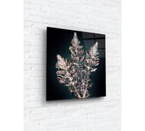 Картина на стекле ARTABOSKO стеклянный цветок 9 40x40 WBR-1250-12-03