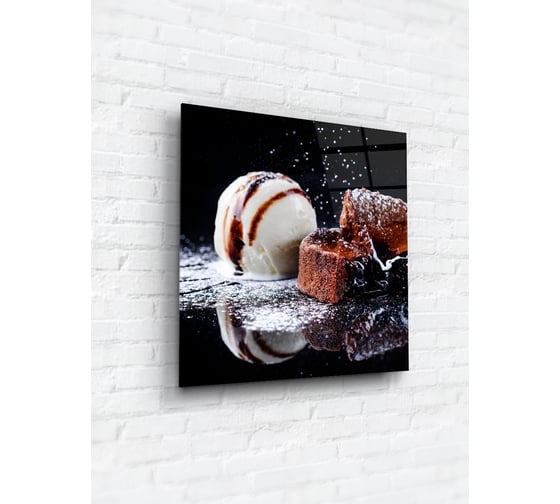 Картина на стекле ARTABOSKO пирожное 5 40x40 WBR-01-1184-03