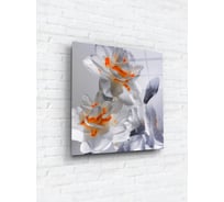 Картина на стекле ARTABOSKO нарцисс 6 40x40 WBR-01-1191-03