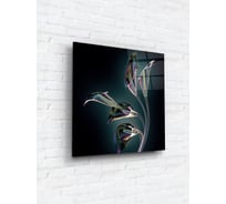 Картина на стекле ARTABOSKO стеклянный цветок 3 40x40 WBR-1244-12-03