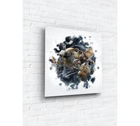 Картина на стекле ARTABOSKO маскарад 2 40x40 WBR-01-1175-03