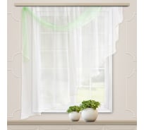 Комплект штор для кухни witerra весна, 280x160, белый левый 45745