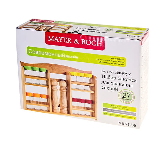 Набор для специй MAYER&BOCH 15 предметов 23259 МВ (х6)