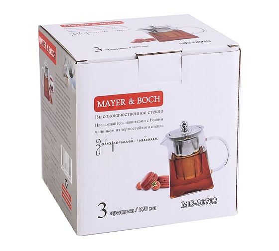 Заварочный чайник MAYER&BOCH 0.5 л 30702 MB (х24)