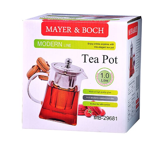 Заварочный чайник MAYER&BOCH 0.75 л 29681 MB (х24)
