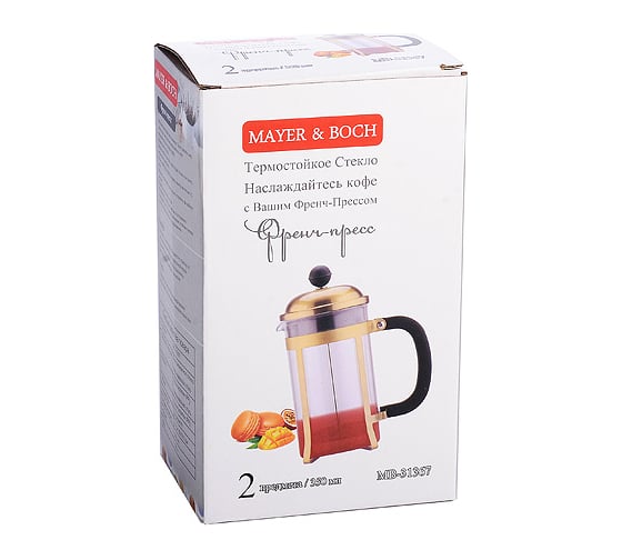 Заварочный чайник MAYER&BOCH 350 мл френч-пресс 31367 MB (x30)