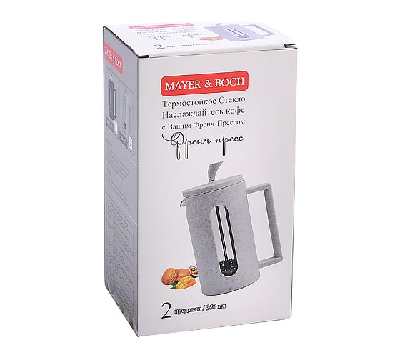 Заварочный чайник MAYER&BOCH 350 мл френч-пресс 31374 MB (x30)