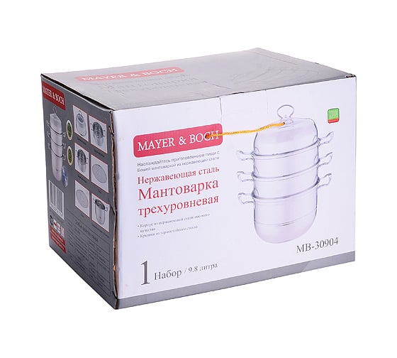 Трехъярусная мантоварка MAYER&BOCH 30 см 30904 MB (х4)