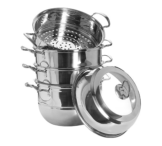 Четырехъярусная мантоварка MAYER&BOCH 30 см 30907 MB (х4)