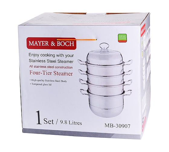 Четырехъярусная мантоварка MAYER&BOCH 30 см 30907 MB (х4)