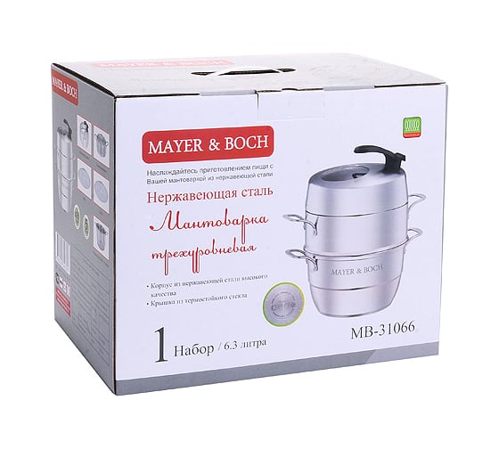Трехъярусная мантоварка MAYER&BOCH 26 см 31066 MB (х6)