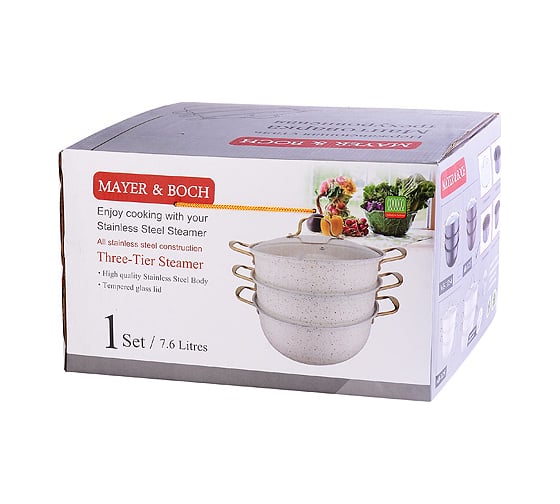 Двухъярусная мантоварка MAYER&BOCH 32 см 31256 МВ (х4)