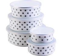 Набор мисок MAYER&BOCH 5 штук с крышками 30544 MB (х24)