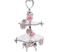 Двухъярусная конфетница MAYER&BOCH 32x32x52 см 30822 MB (х8)