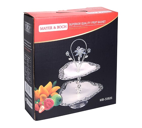 Двухъярусная конфетница MAYER&BOCH фарфор 35x34,5x42 см 30826 MB (х4)