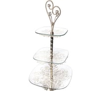 Трехъярусная конфетница MAYER&BOCH 29,5x29,5x63 см 30829 MB (х6)