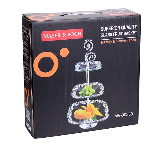 Трехъярусная конфетница MAYER&BOCH 30x29,5x57 см 30830 MB (х6)