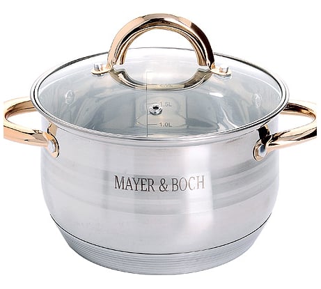 Кастрюля MAYER&BOCH 2,8 л 24036 МВ (х12)