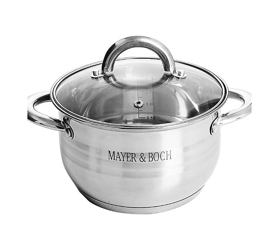 Кастрюля MAYER&BOCH 6,3 л 24033 МВ (х6)