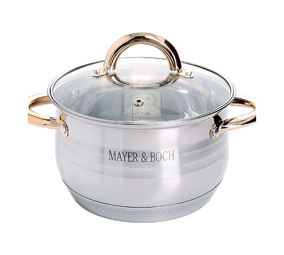 Кастрюля MAYER&BOCH 2 л 24034 МВ (х12)