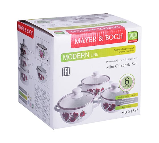 Набор посуды MAYER&BOCH 6 предметов 21527 МВ (х8)