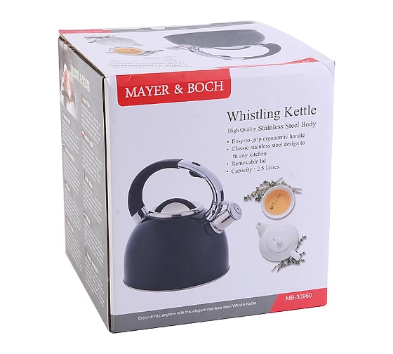 Чайник MAYER&BOCH со свистком 2,5 л 30960 MB (х12)