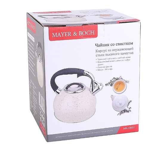 Чайник MAYER&BOCH со свистком 3 л 30963 MB (х12)